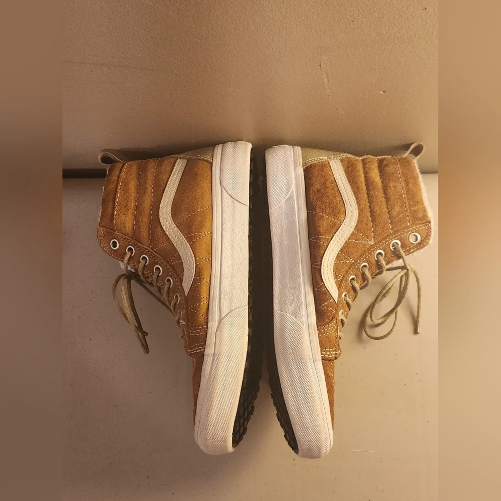 Vans Sk8-Hi MTE Cumin/ Slate Green Men's Size 8  EUC - Picture 6 of 11